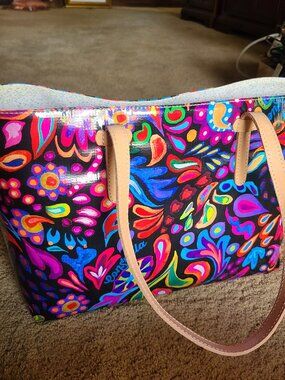 Consuela Sophie Classic Tote – Glitter Interior!